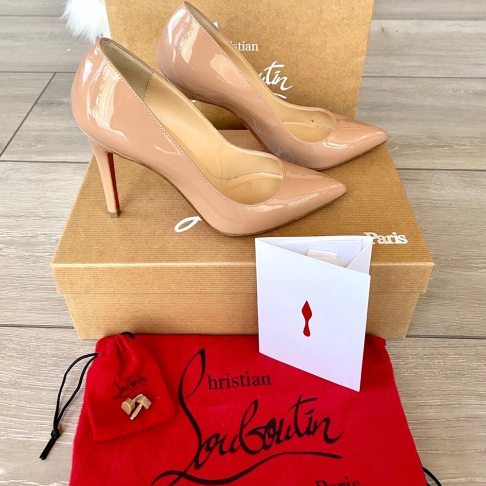AUTHENTIC Christian Louboutin Pigalle 100 Heels
